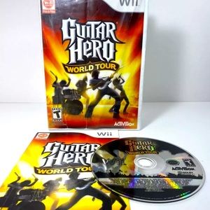 Guitar Hero: World Tour (Nintendo Wii, 2008) game